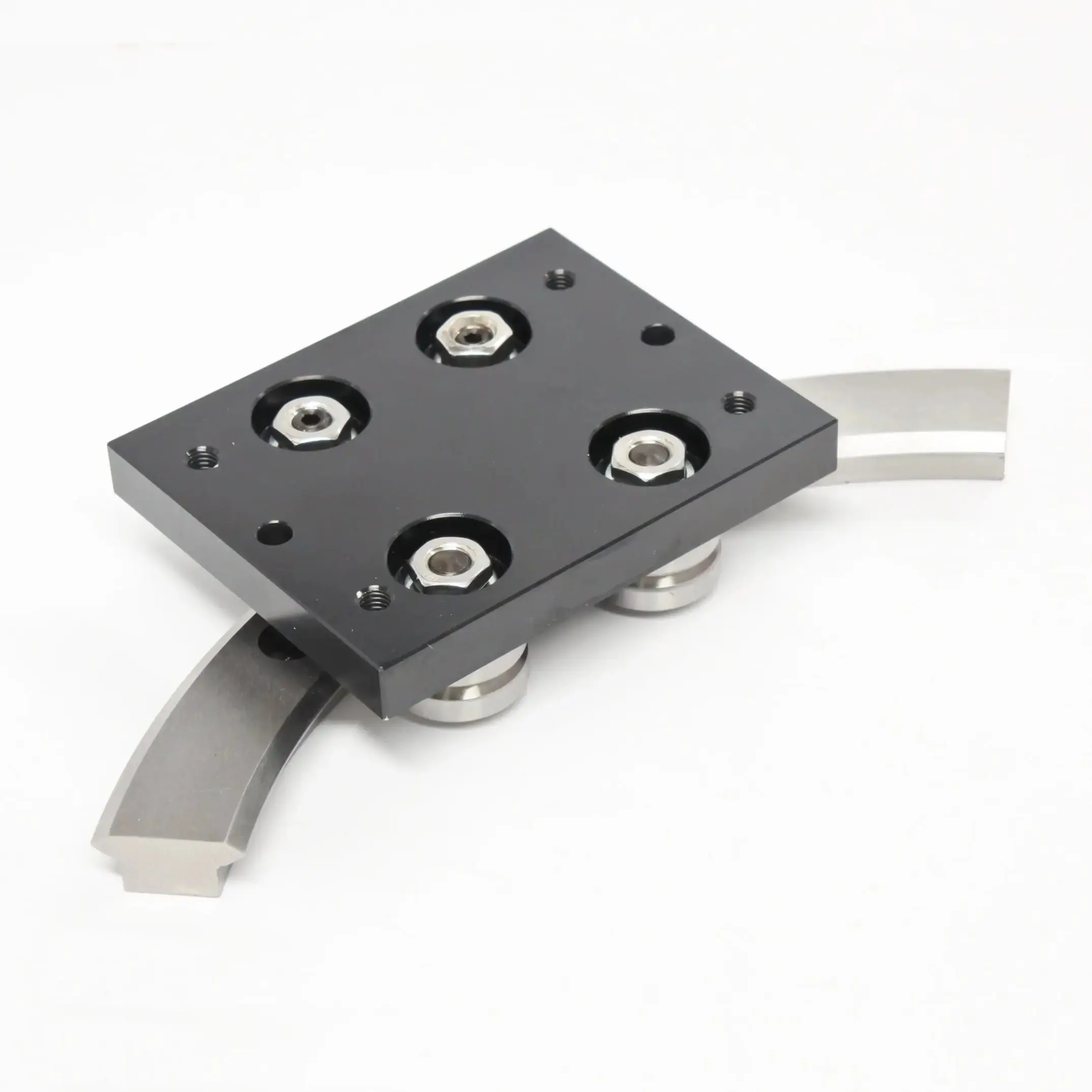 Double edge curved segment, 180°, rail width 25, 70° V running surface ...