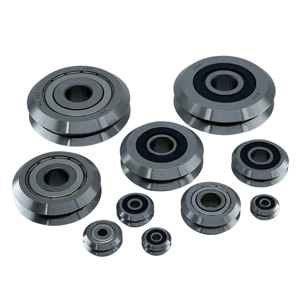 Dual Vee Guide Wheel